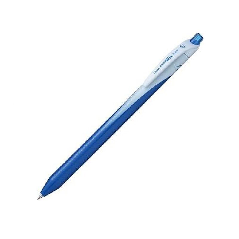 Energel Pen Bl437 Matt Barrel Blue 
