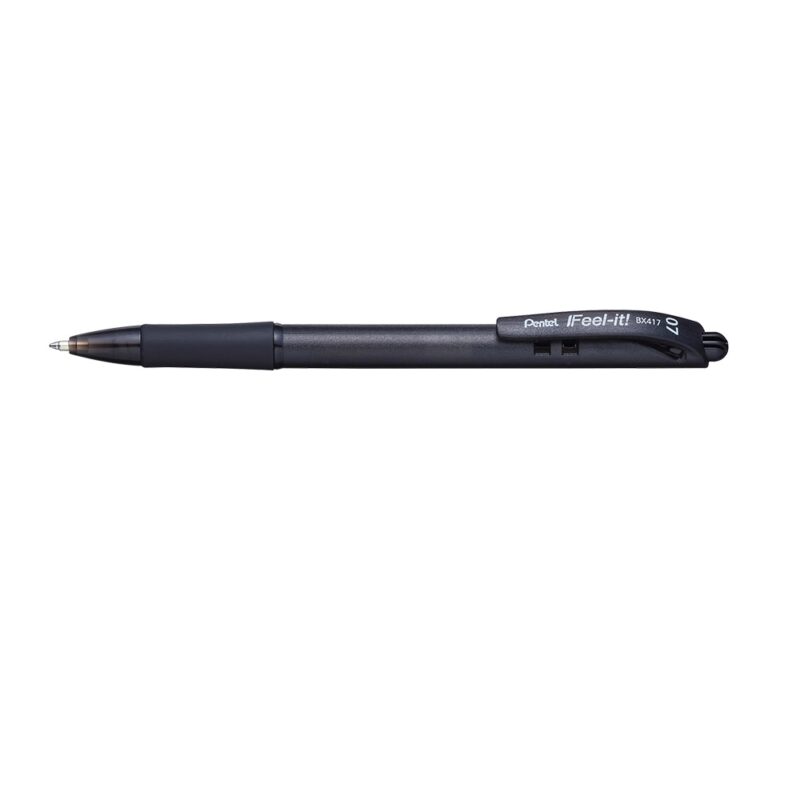 Feel-It Bx417 Ballpen 0.7 Black  Retractable Each