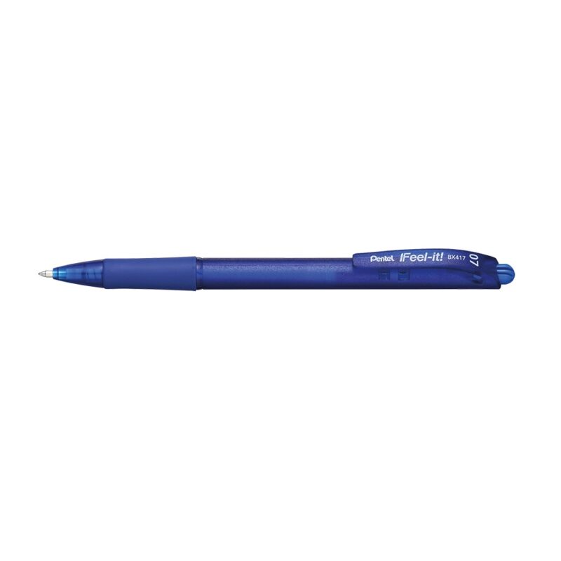 Feel-It Bx417 Ballpen 0.7 Blue  Retractable Each