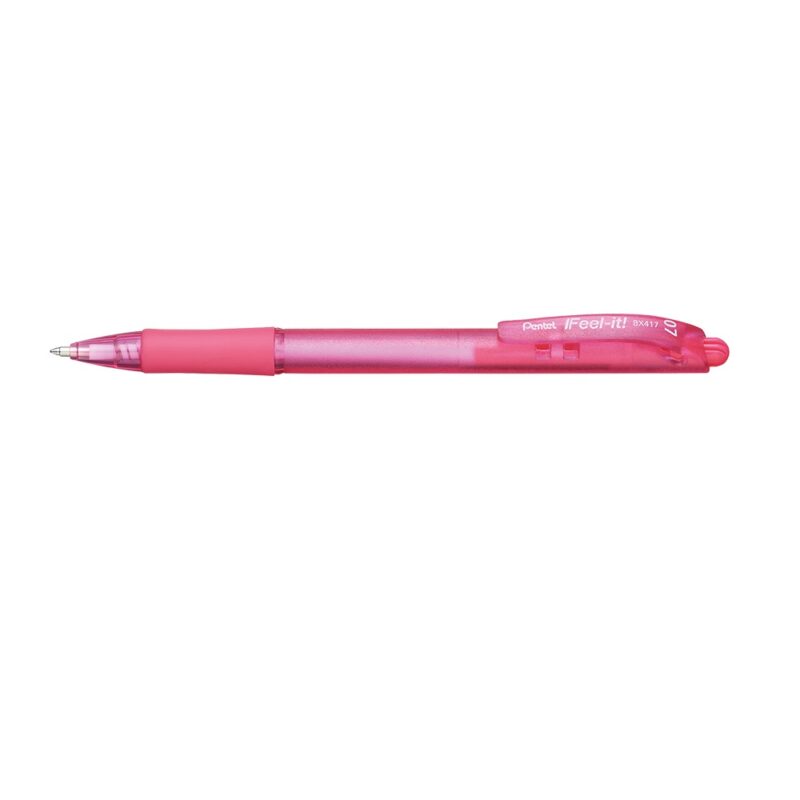 Feel-It Bx417 Ballpen 0.7 Pink  Retractable Each