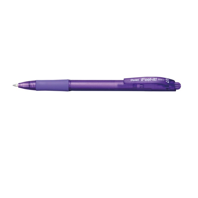Feel-It Bx417 Ballpen 0.7 Violet  Retractable Each