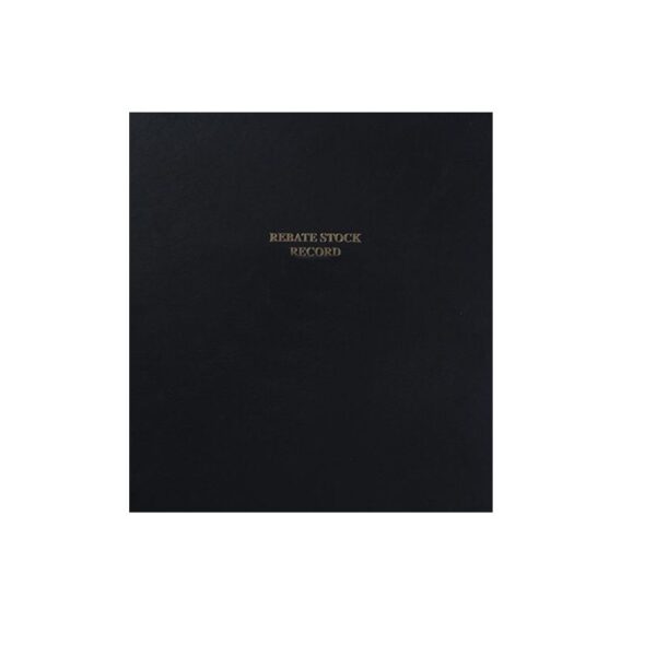 REBATE STOCK BOOK