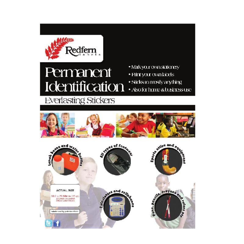 Identification Labels 38 X 21