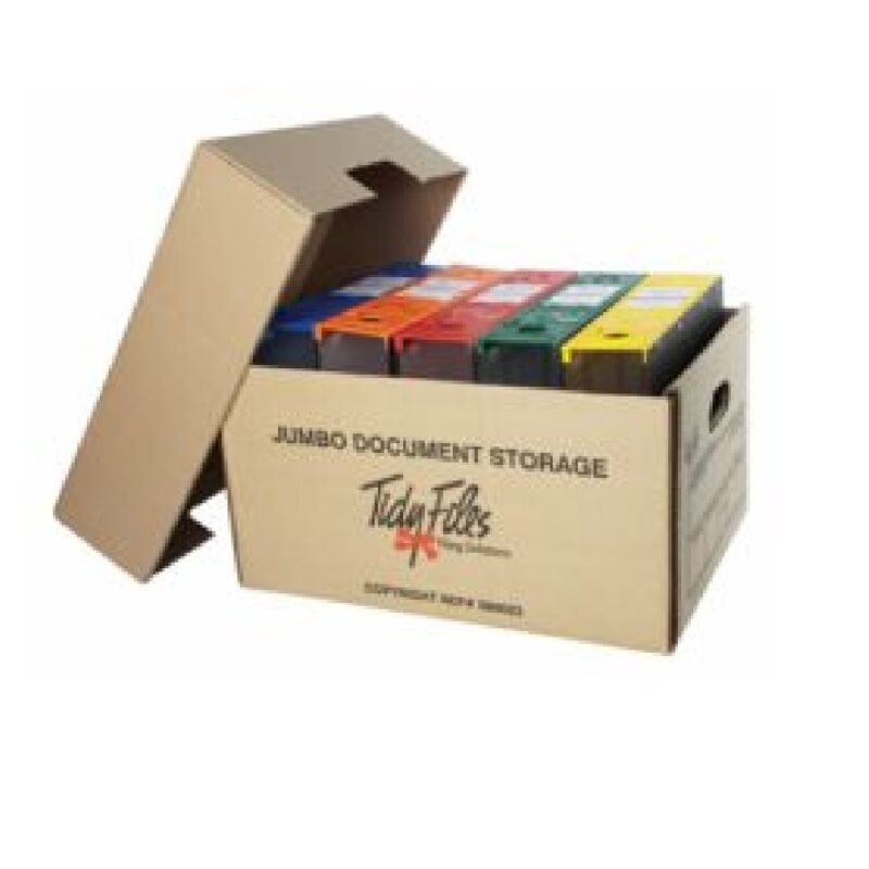 Lever Arch Jumbo Storage Box +Lid