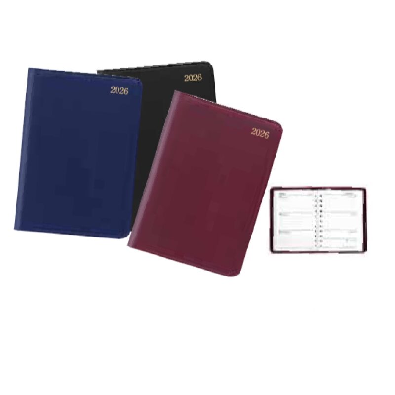 Pocket Week-to-View Diary Wiro 2026 Navy