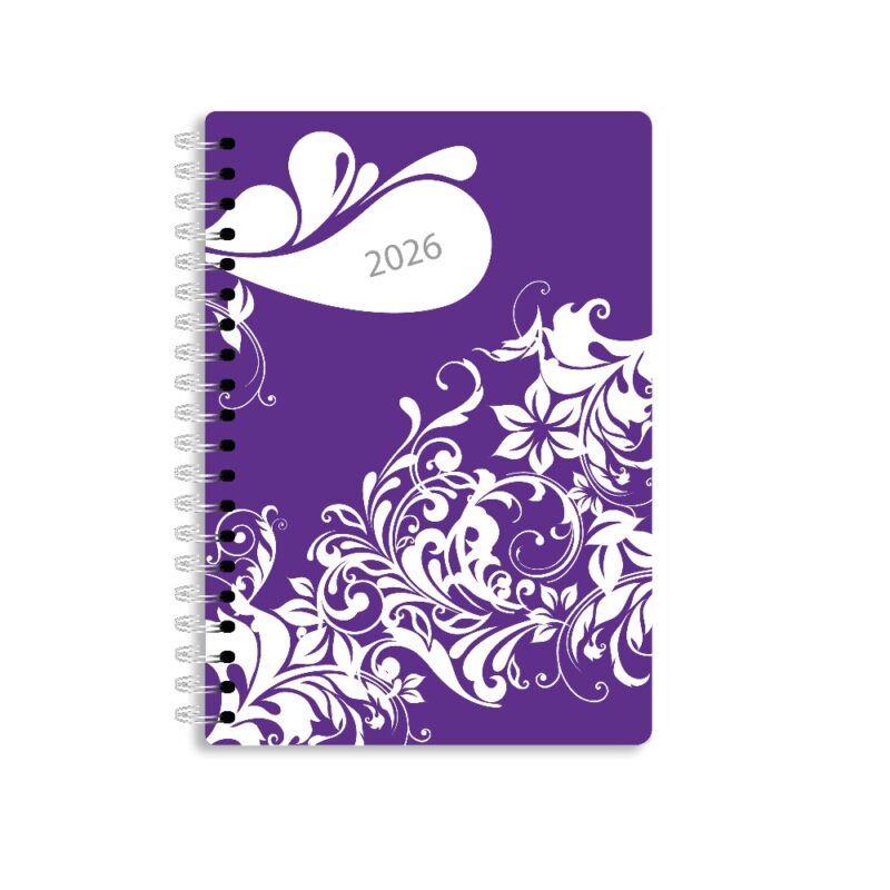 A5 Diary Page A Day Deoflex Pvc Wiro 2026