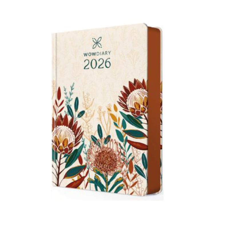 A5 Page a Day Wow Rounded Printed 2025 Des 3