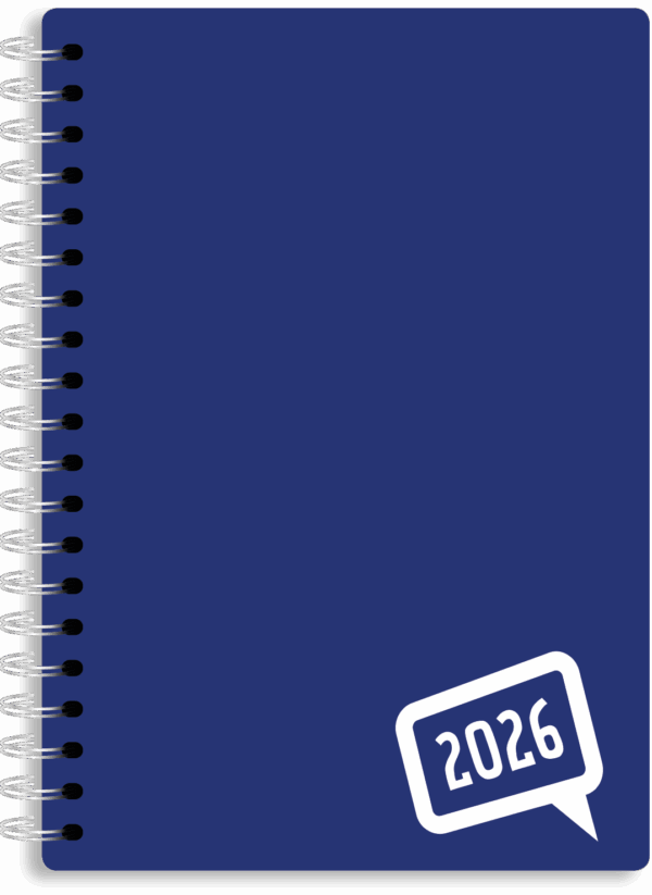 A4 Diary Page A Day Deoflex Pvc Wiro 2026 - Image 9