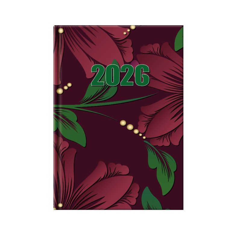 A5 Page A Day Gloss/Matt Printed 2026 Design 7
