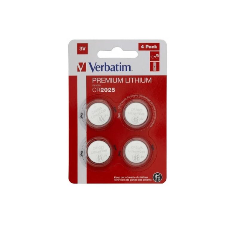 Verbatim #Cr2032 Lithium Battery(4)