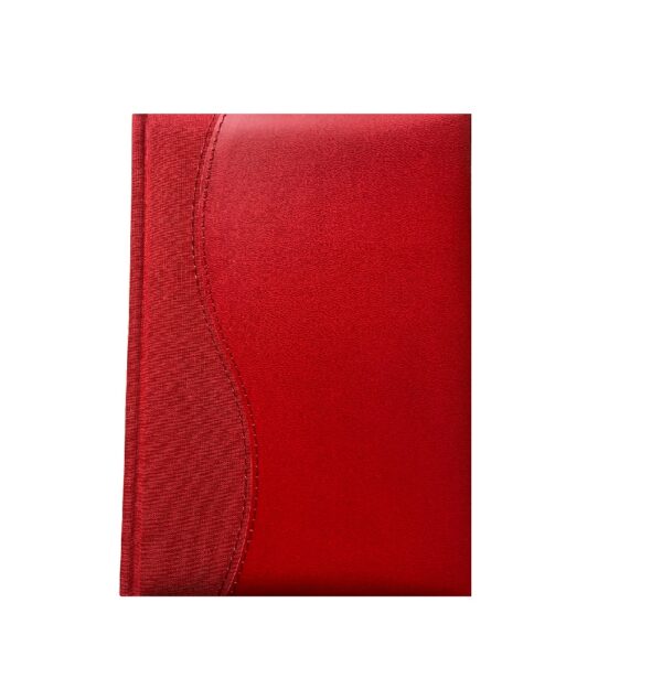 A5 Diary Page A Day Executive SS 2026 Burgandy