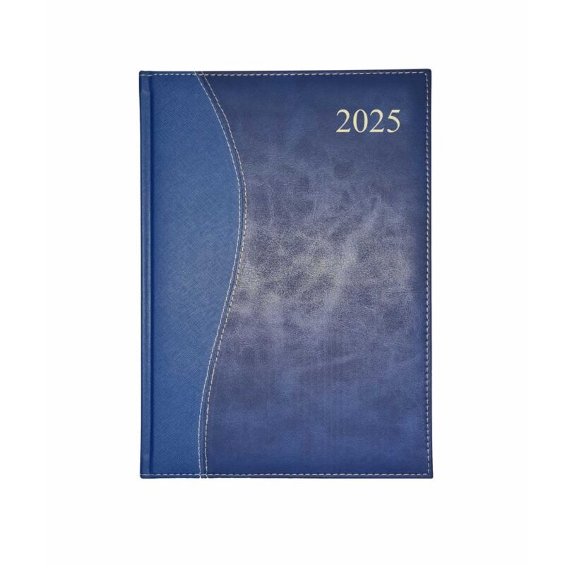 A5 Diary Page A Day Executive SS 2026 Navy