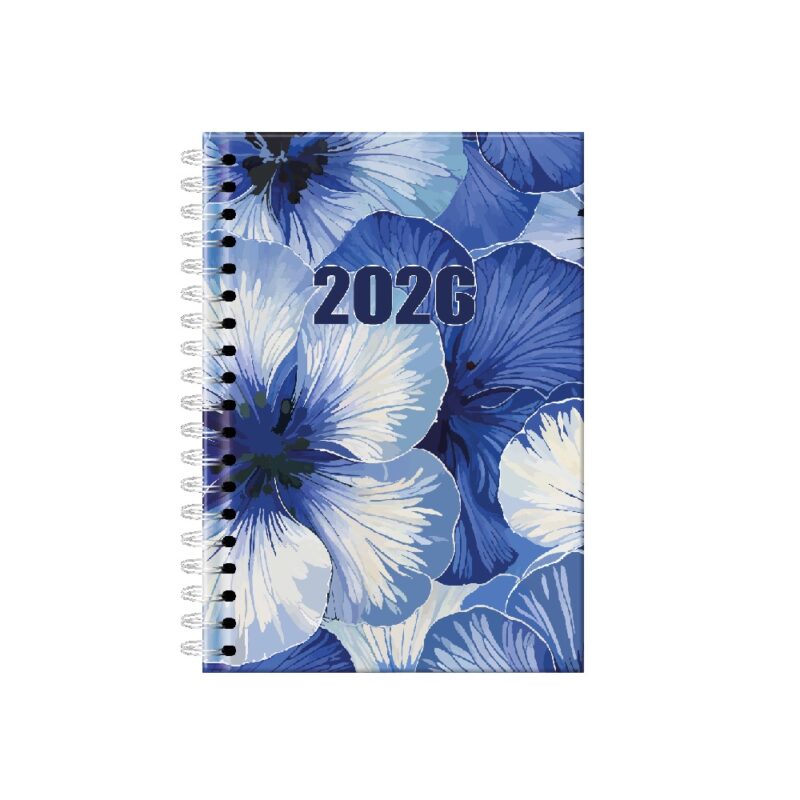 A4 Diary Week-2-View + Journal Combo 2026 Des#1