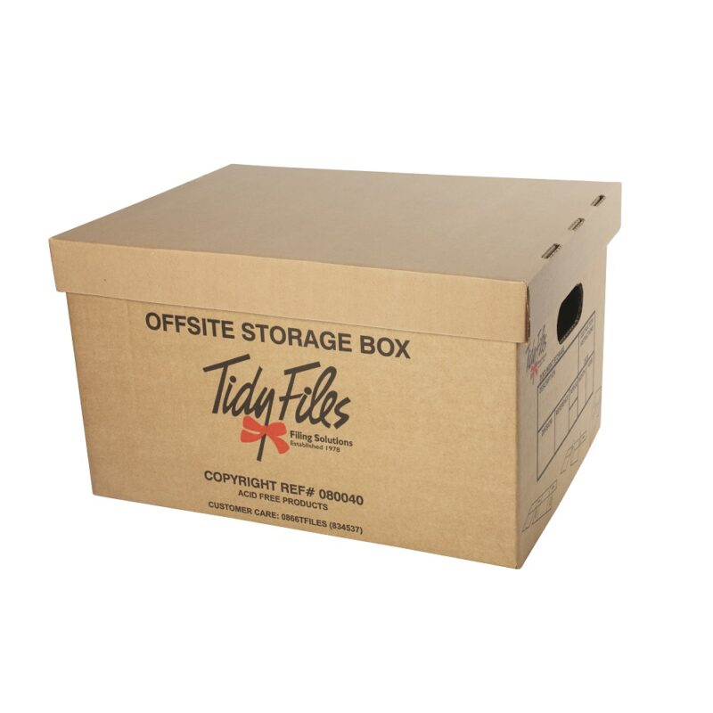 Tidyfiles Offsite Storage Box    080040