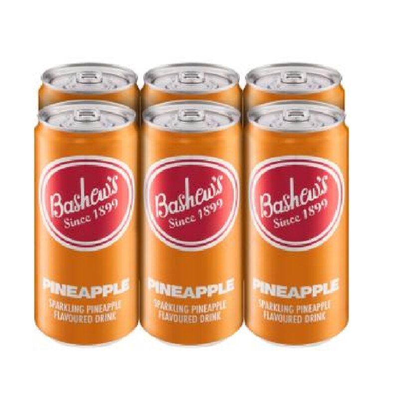 Bashews Can (6 X 300Ml) Pineapple