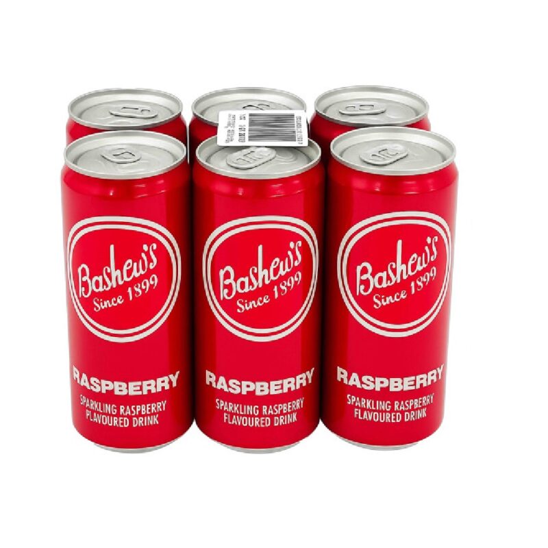 Bashews Can (6 X 300Ml) Rasberry