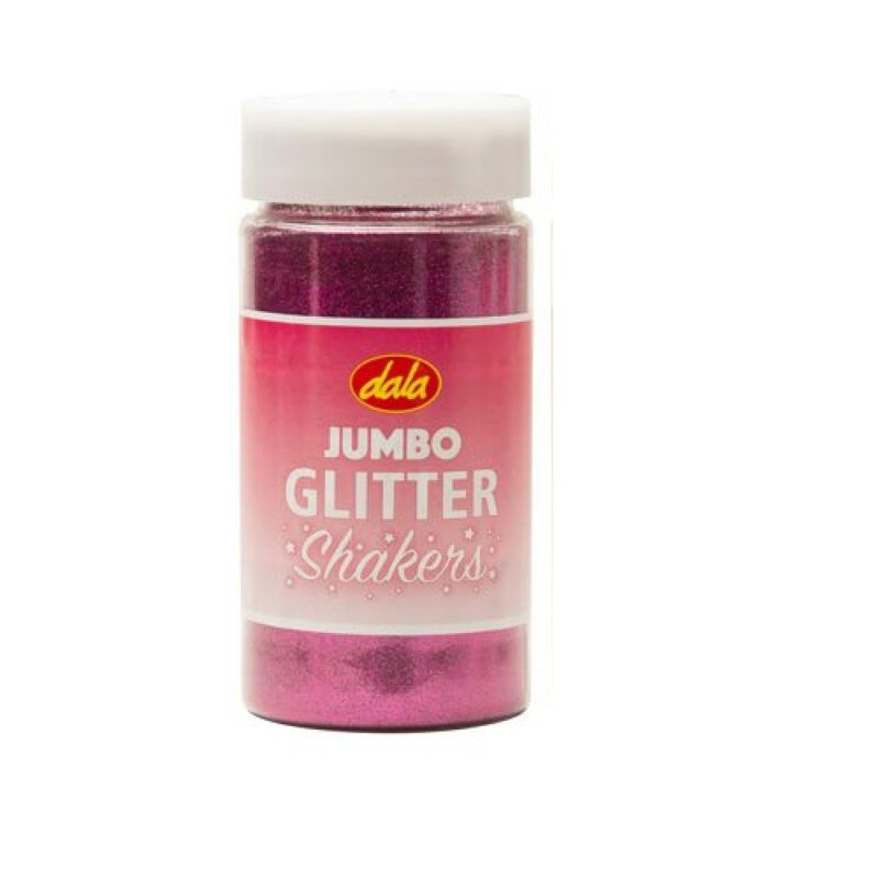 Dala Jumbo Glitter Shakers 260g Pink