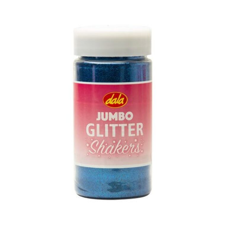 Dala Jumbo Glitter Shakers 260g Blue