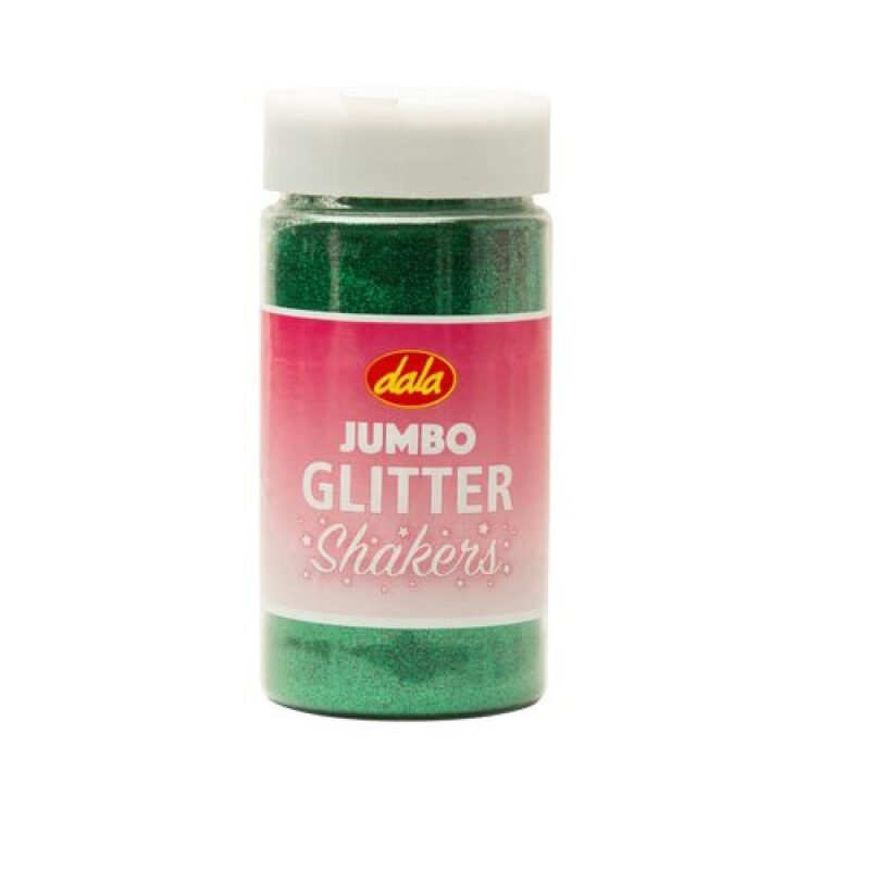 Dala Jumbo Glitter Shakers 260g Green