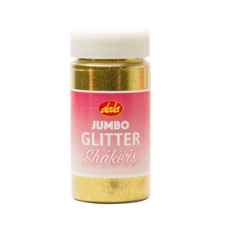Dala Jumbo Glitter Shakers 260g Gold