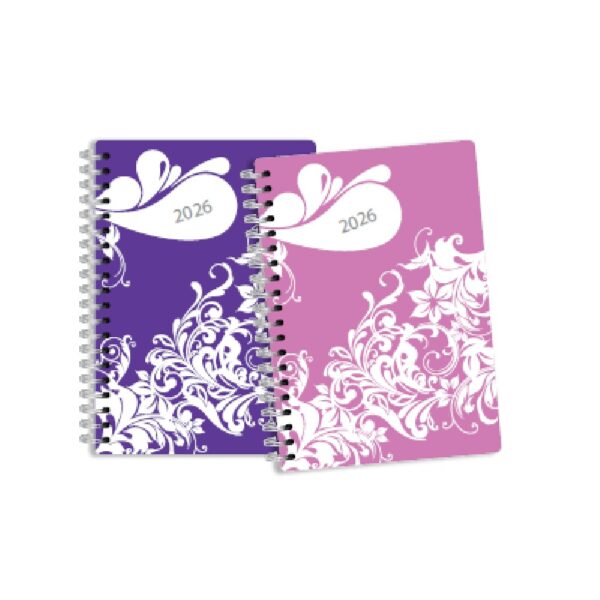 A4 Diary Page A Day Deoflex Pvc Wiro 2026 - Image 2
