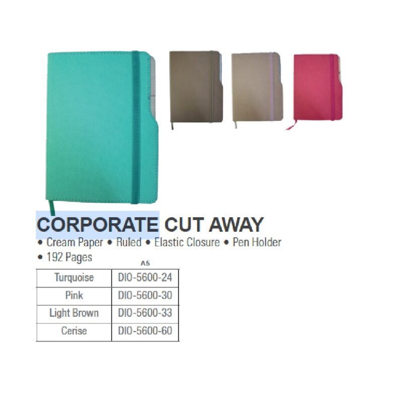 A5 Corporate Journal Turqouise-24