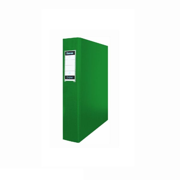 Donau A4 4-Ring Binder 50mm Polyprop Green