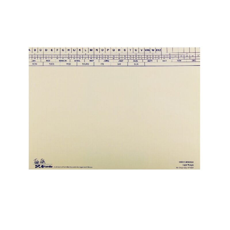 Tidy Files - Light Weight Color File  Pk25 (074001)