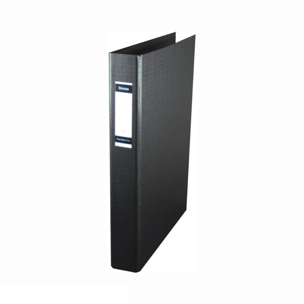 Donau A4 2r 30mm Polyprop Binder Black