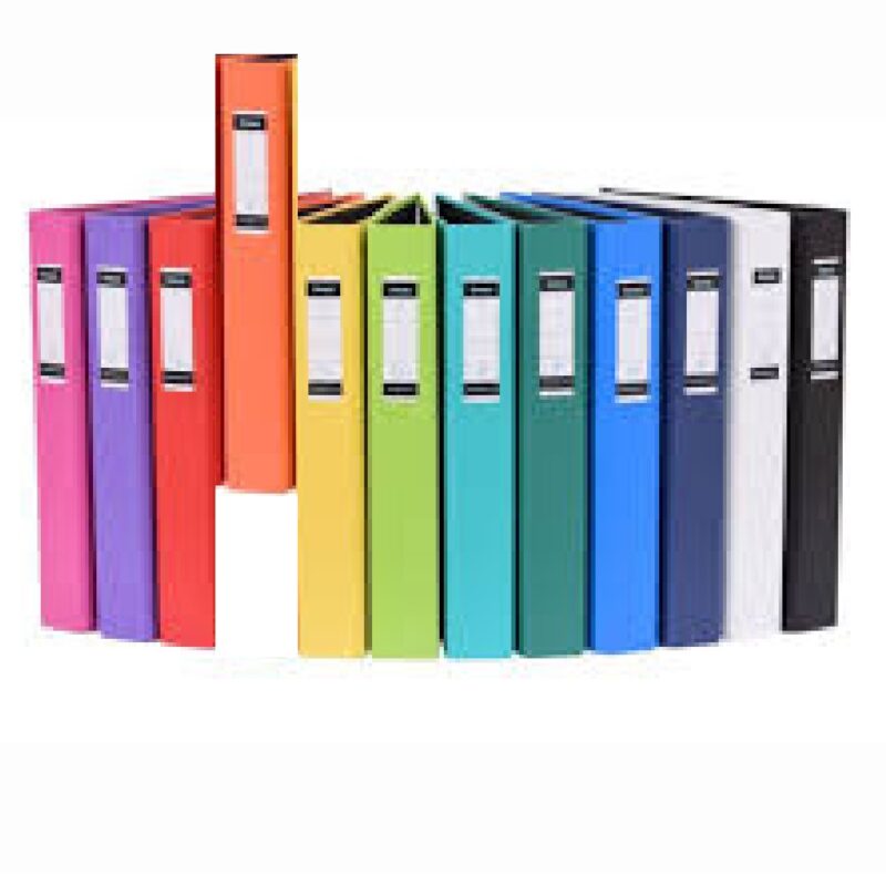 Donau A4 2r 30mm Polyprop Binder Orange