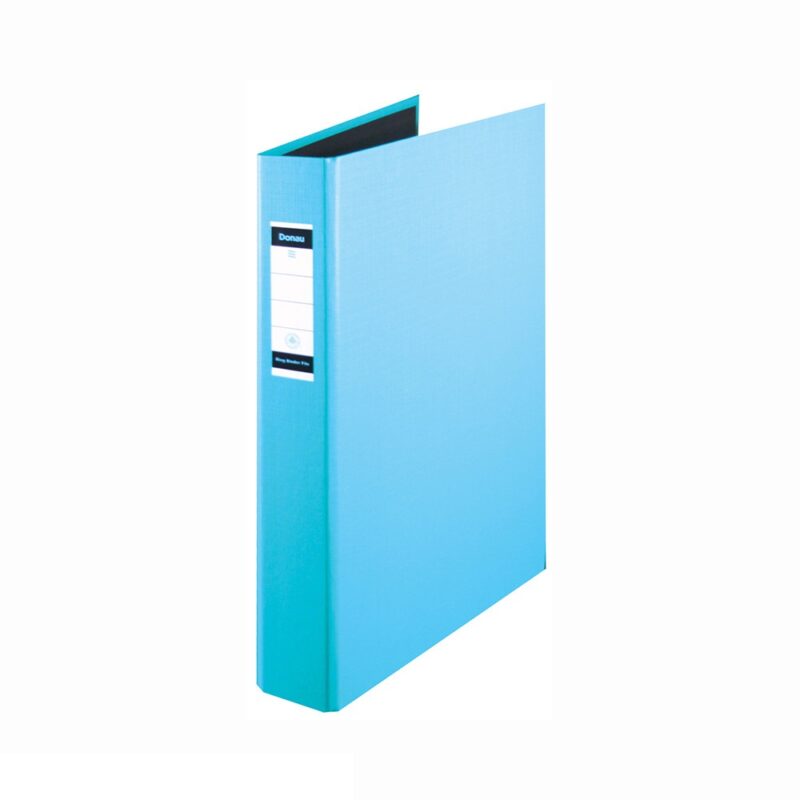 Donau A4 2r 30mm Polyprop Binder Turq