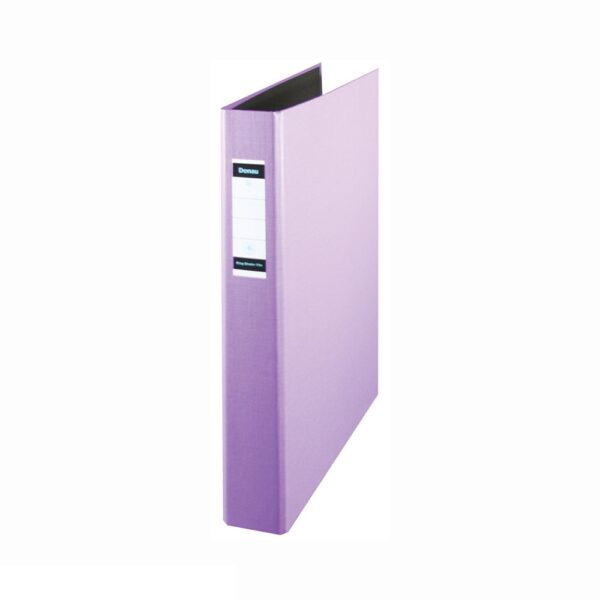 A4 2r Pp 40mm Ring Binder Violet Donau Per Each