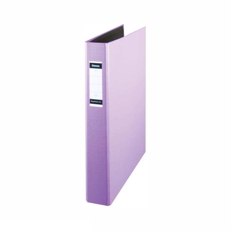 A4 2r Pp 40mm Ring Binder Violet Donau Per Each