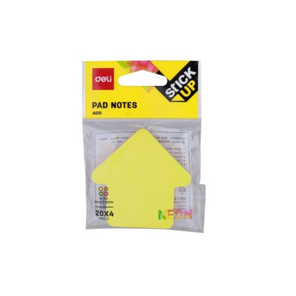 Stikup Notes 76X76 Shapes (80 ) 03102 PER EACH PAD - Image 5