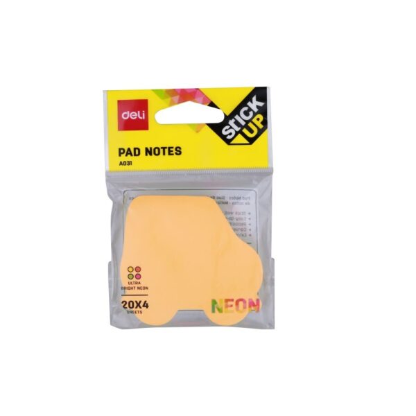 Stikup Notes 76X76 Shapes (80 ) 03102 PER EACH PAD - Image 3