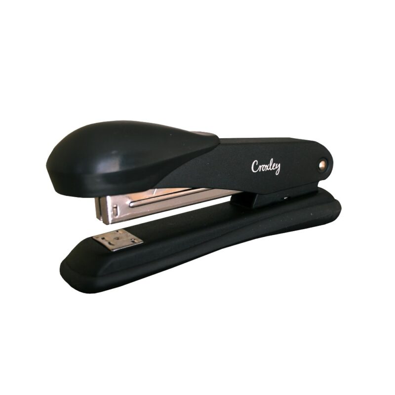 Croxley Fullstrip Metal Stapler BlK 6604