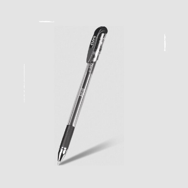 Claro Aspire Clear Ballpen 1Mm Black