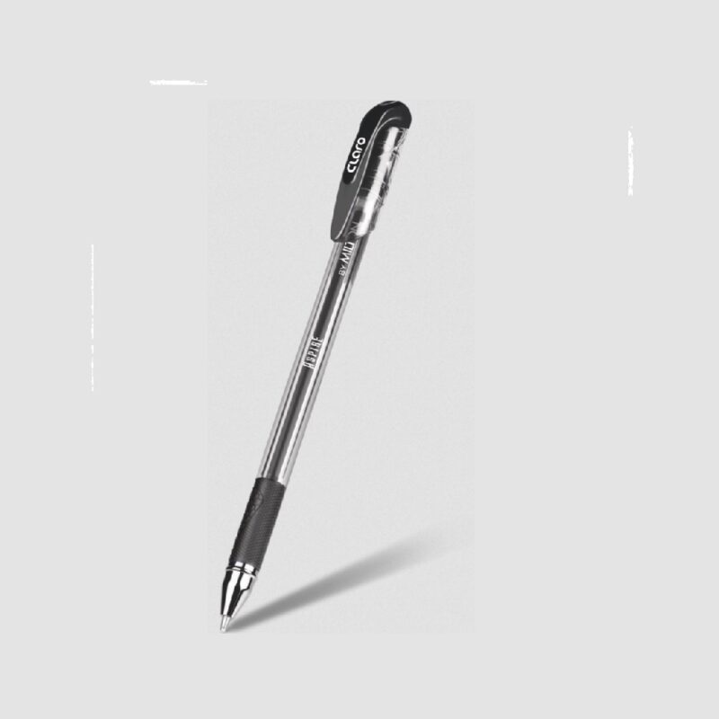 Claro Aspire Clear Ballpen 1Mm Black