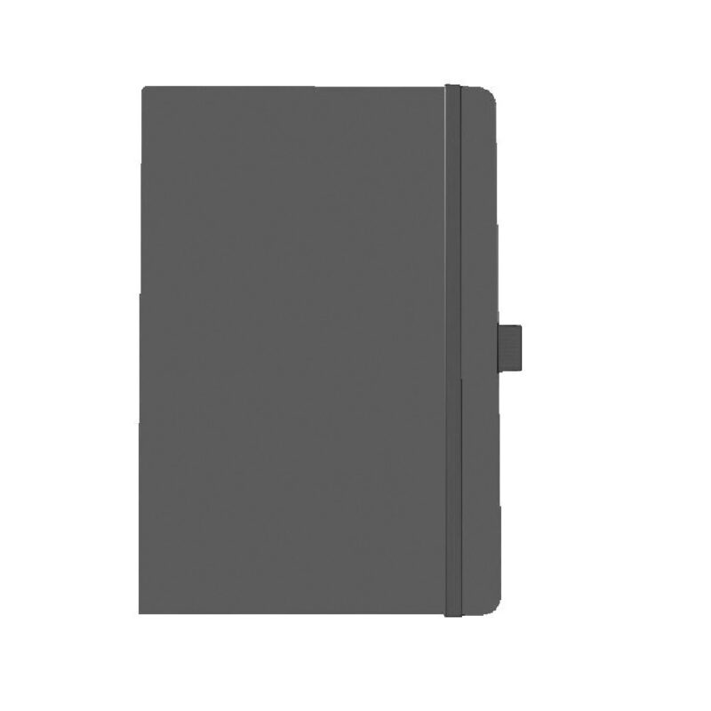 A5 Journal Grey192P+Elastic 4000-13