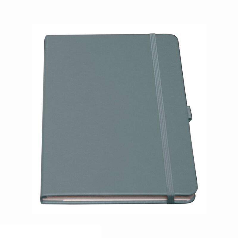 A5 Journal Grey192P+Elastic 4000-13