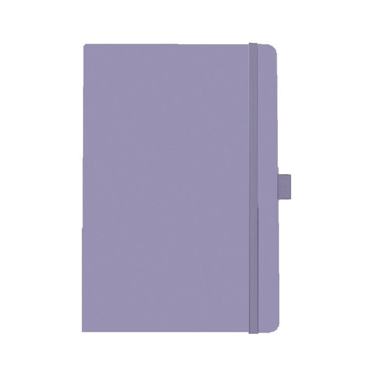 A5 Journal Past Lilac+Elastic 4000-23