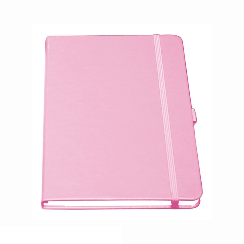 A5 Journal Past Pink+Elastic 4000-30