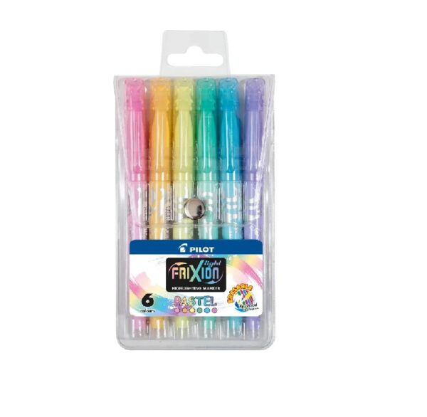 Pilot Pen SW-FL-PAS-S6 Frixion Light Pastel