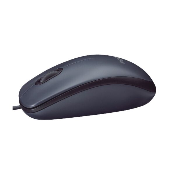 Logitech M90 Usb Mouse Grey - Image 3