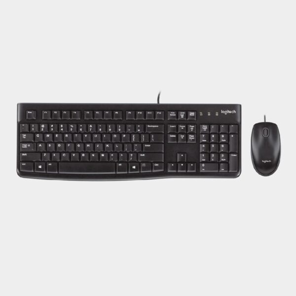Logitech MK120 Corded Keyboard & Mouse Combo