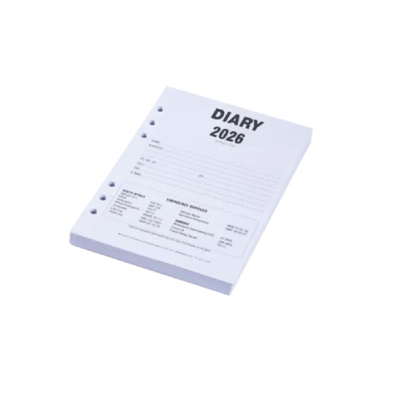 SAD505 A5 Page a Day Diary Refill 2026