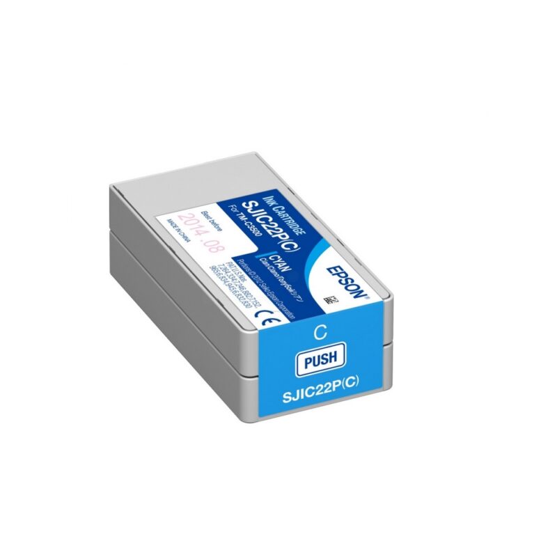 Epson Tm-C3500 Cartridge Sji22 Cyan
