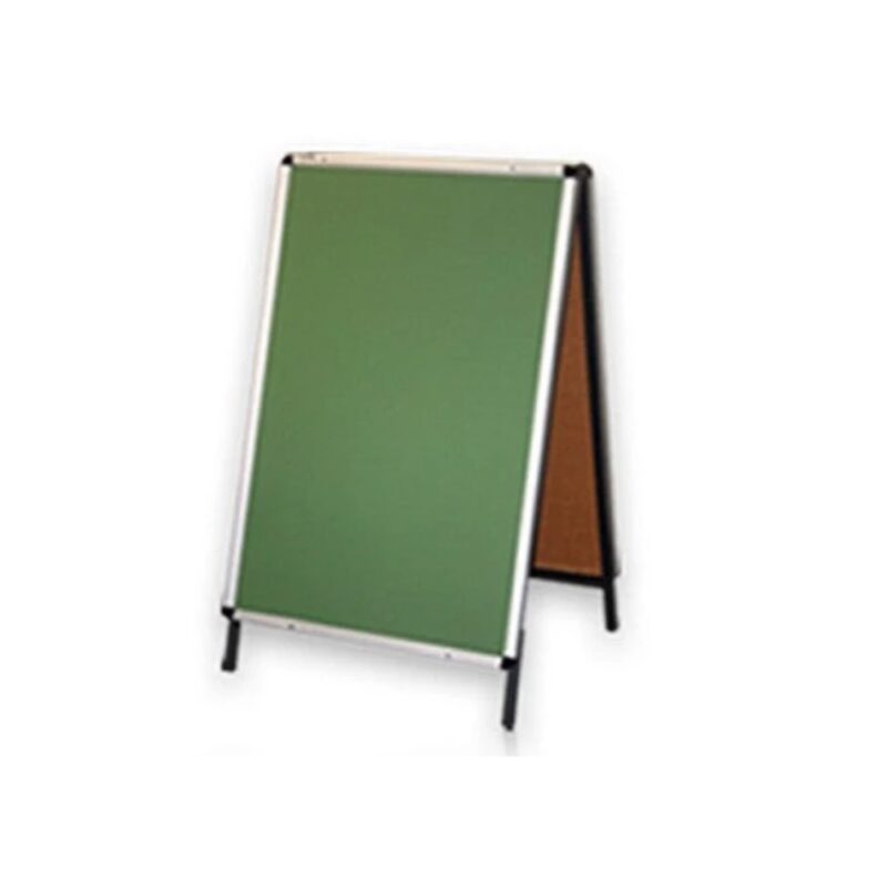 Sandwich Board 600x900 Alu A-Frame Chalk