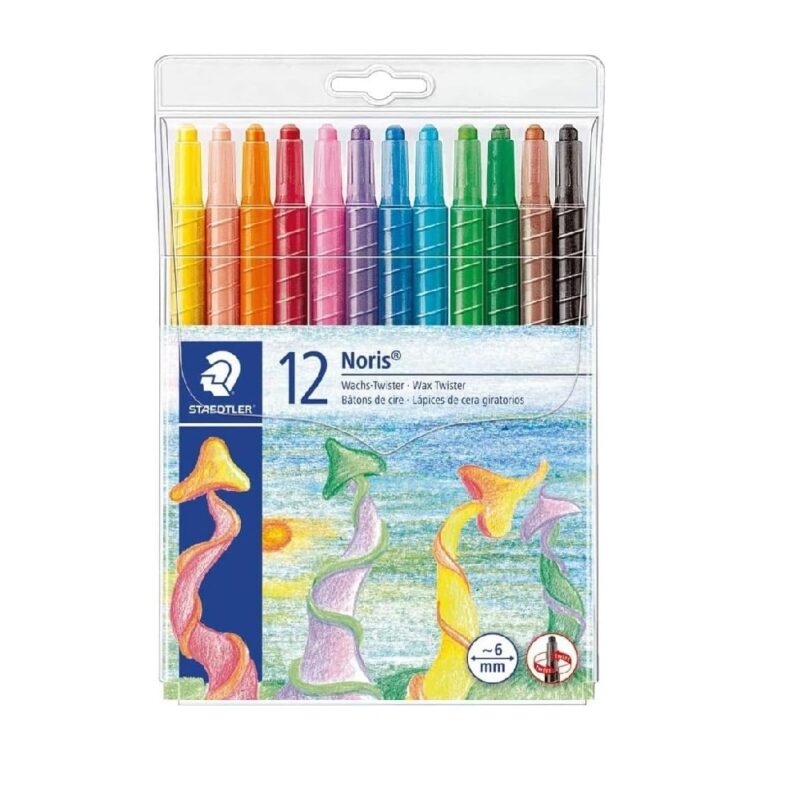 Staedtler Wax Crayons (12) Twisters