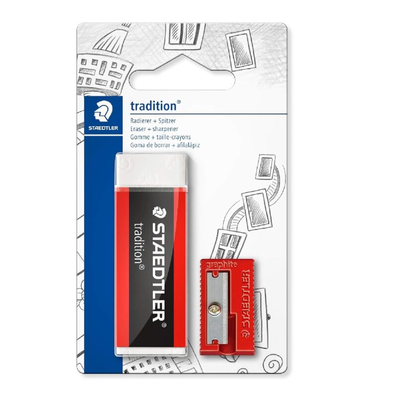 Staedtler 526Ts1Bk Eraser+Sharpener